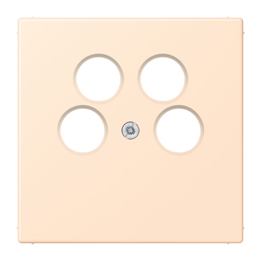 Afdekking SAT/TV 4-gats Ankaro LC32123