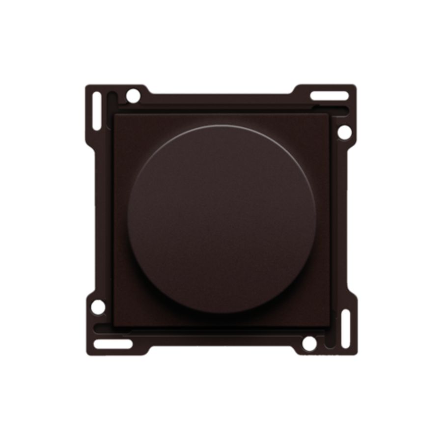 Afwerkingsset 1-2-3 draaischakelaar motoren dark brown