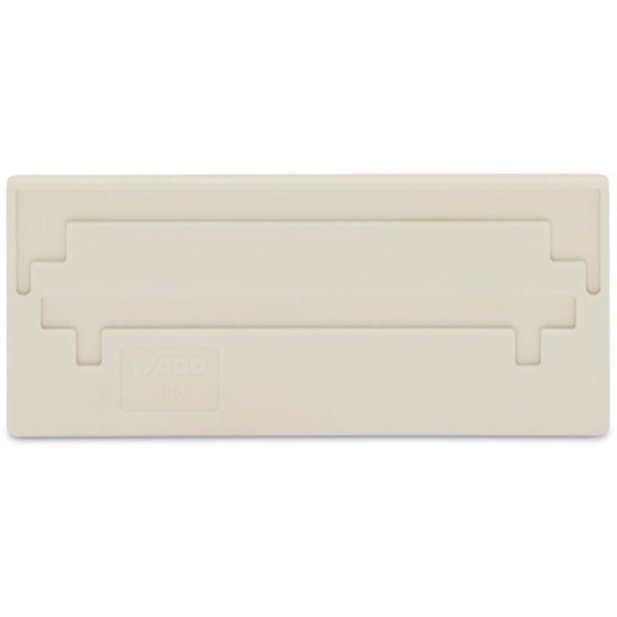 Scheidingswand 2mm li.grijs 282-331 VVE=25