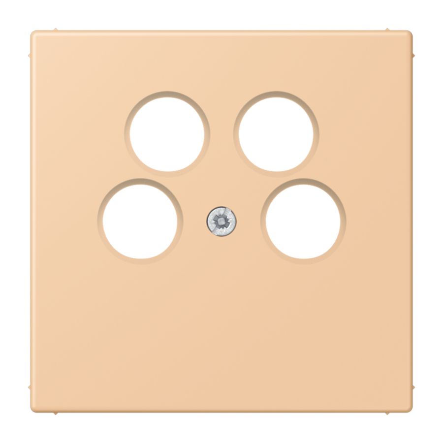 Afdekking SAT/TV 4-gats Ankaro LC32122