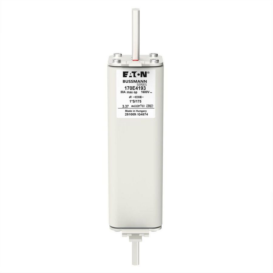 Zekering h. snelheid 80A DC 1600V 100kA compact 1 43x VVE=3