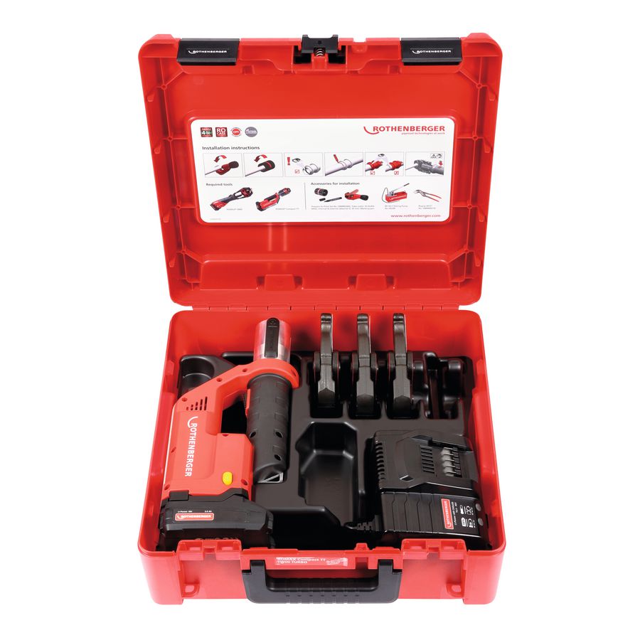 Persmachine ROMAX COMPACT TT SET incl. SV 15-22-28mm persbekken