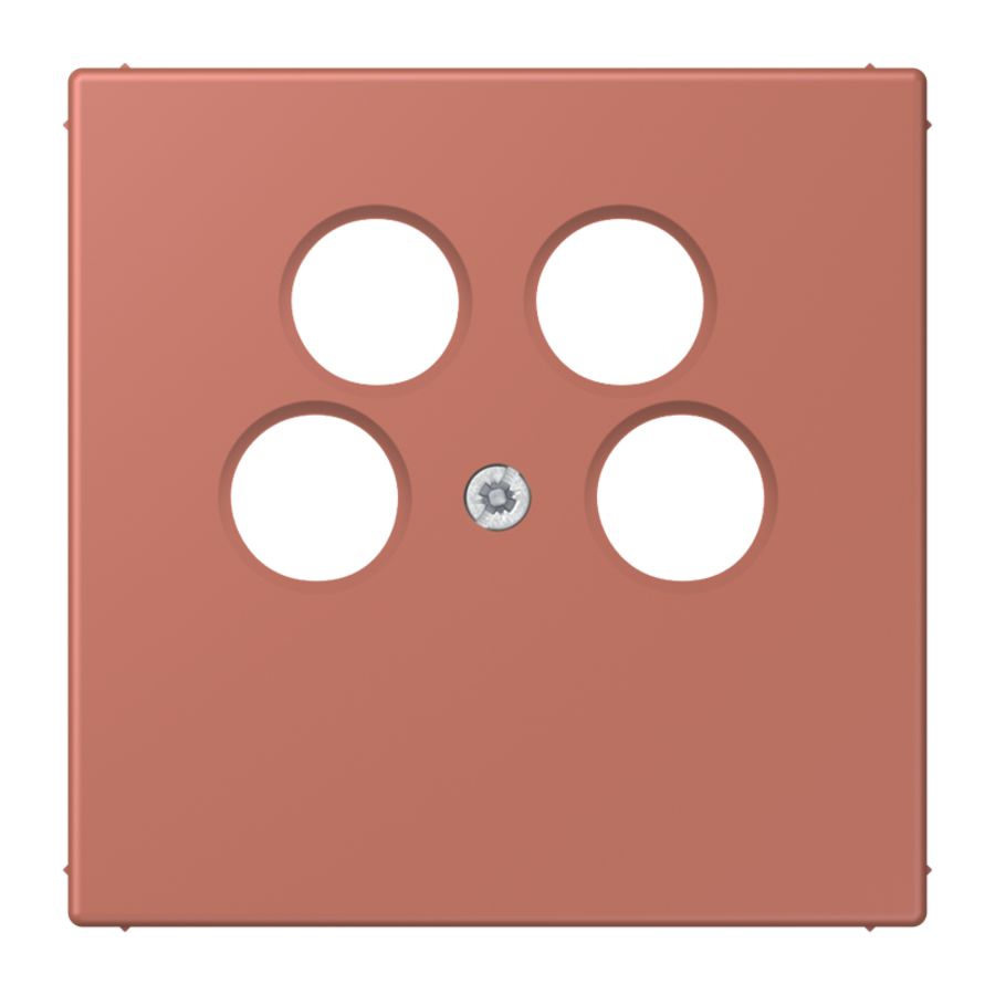 Afdekking SAT/TV 4-gats Ankaro LC32121