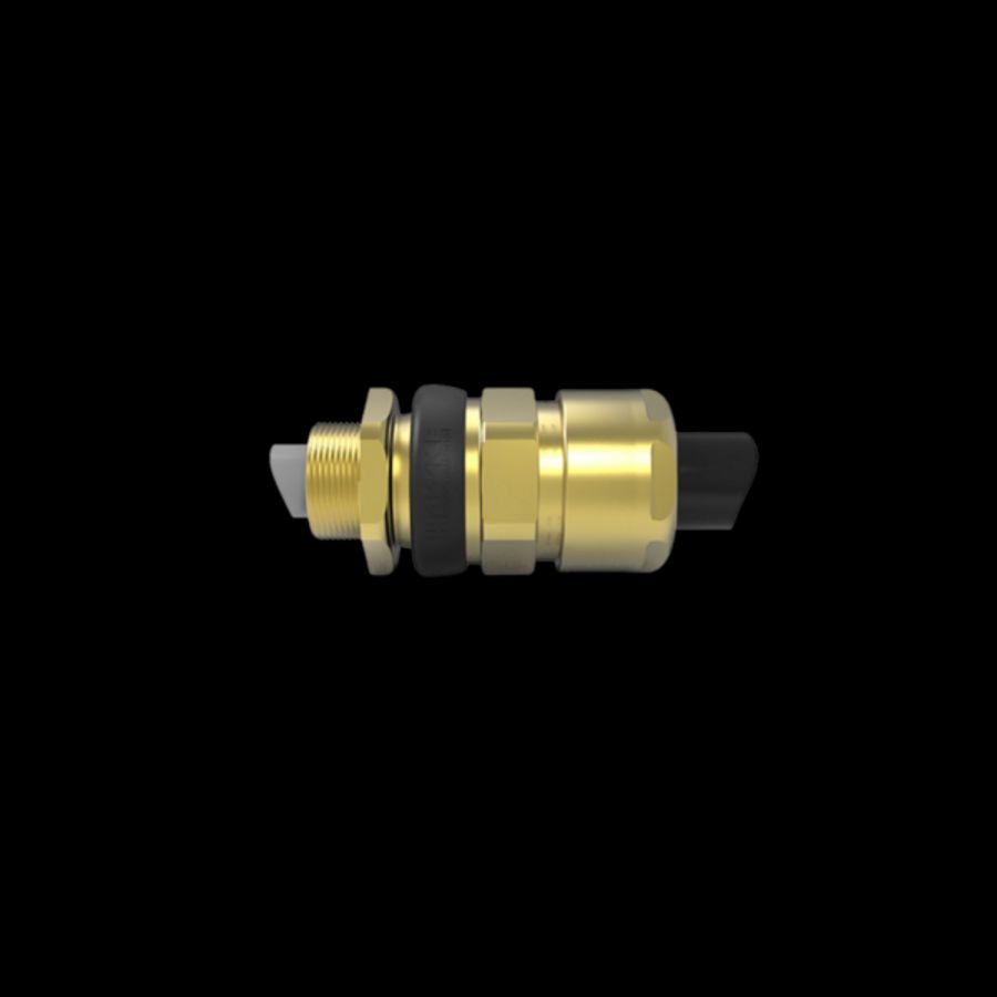 Wartel messing vern. Exe/Exd arm.klem B-3/4NPT alt.ring