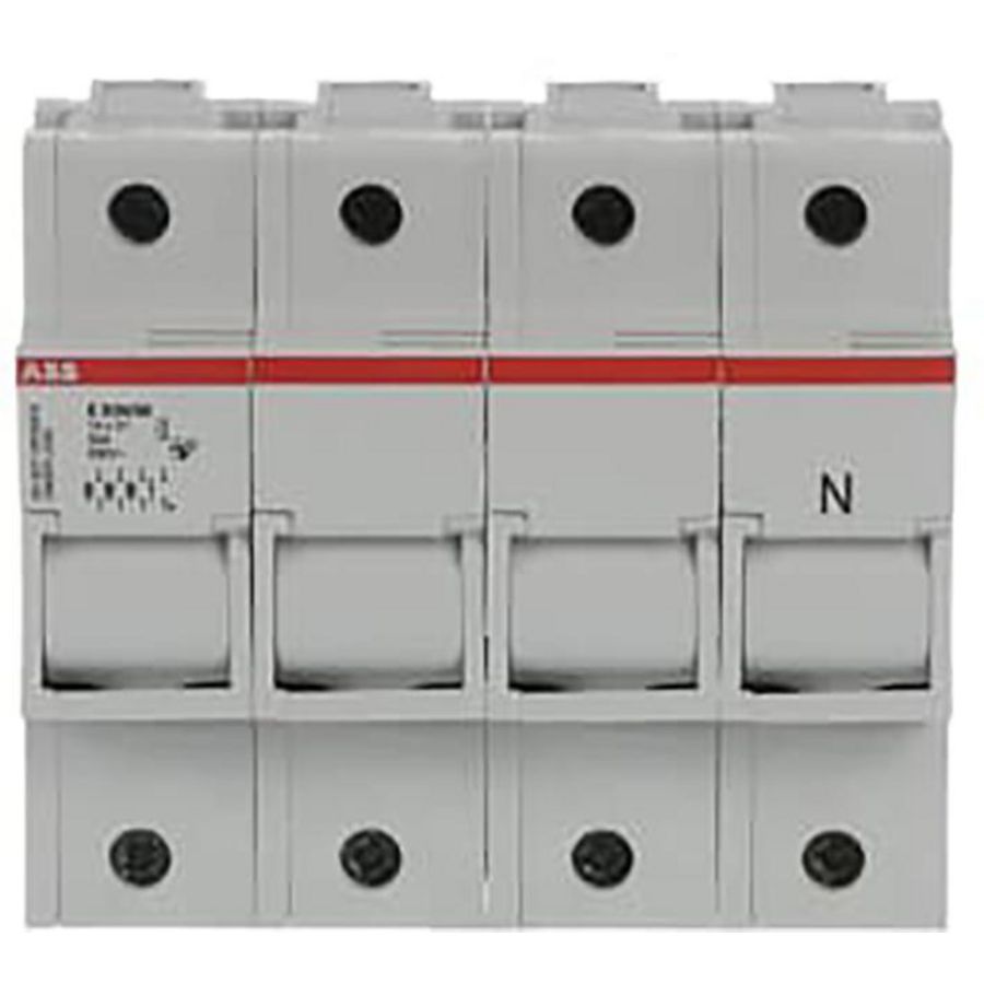 Zekeringhouder voor 14x 51mm zekeringen 3p+N max 50A