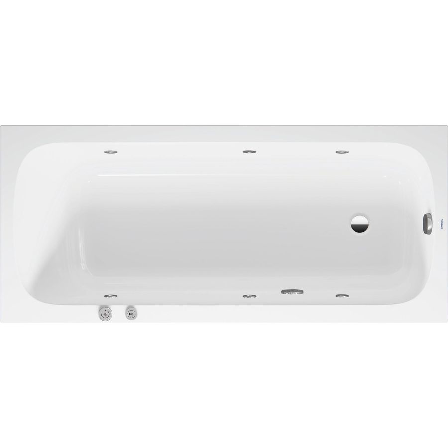 Qatego Whirlbad Wit 1700x750x480mm 760612000JS1000