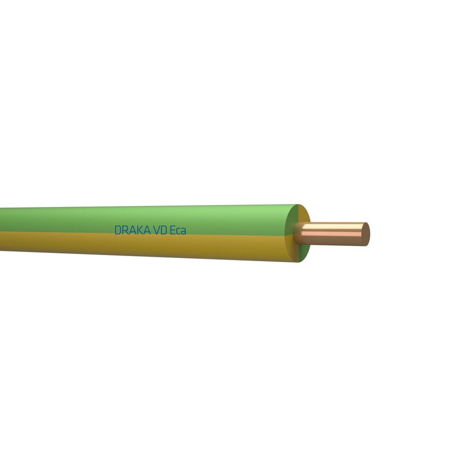 DoosA 100m. installatiedraad VD Eca wt# 2,5mm² (Wit)