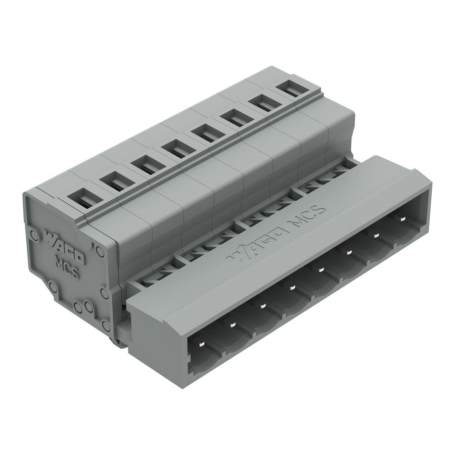 1-draads male steker 2,5mm² grijs 231-608/018-000 VVE=50