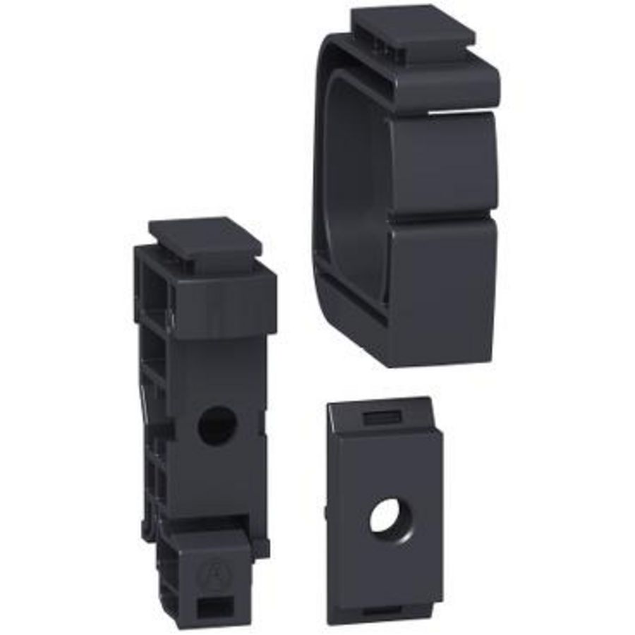 Montageset DIN-rail (4 feet 4 klemmen 4 adapters) Acti9