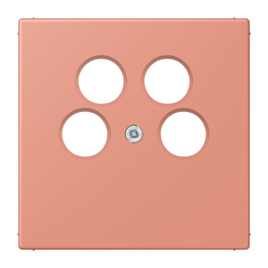 Afdekking SAT/TV 4-gats Ankaro LC32111