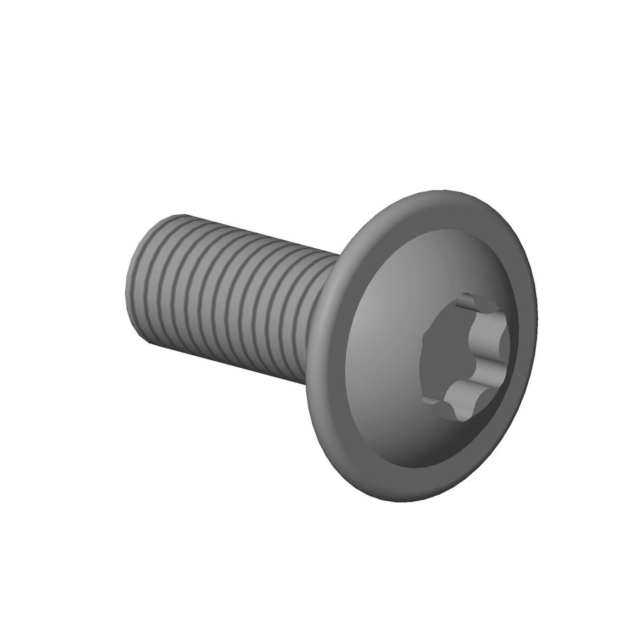 Bevestiging Cilinderschroef Set 10 stuks M4X6mm