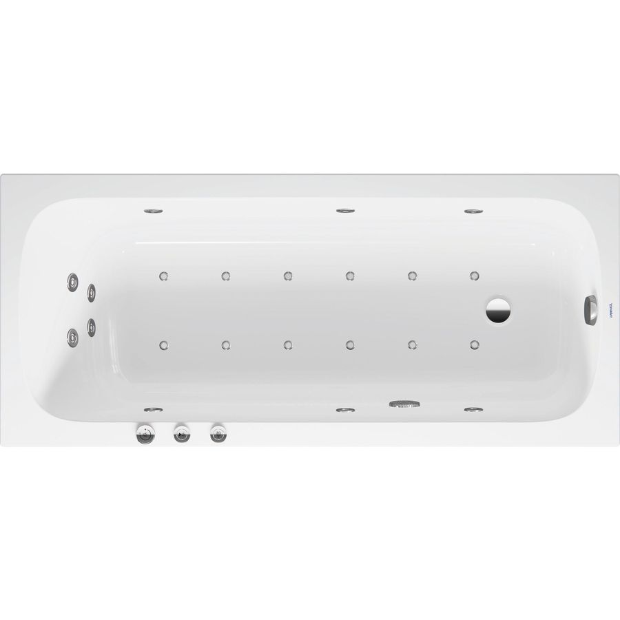 Qatego Whirlbad Wit 1700x750x480mm 760612000CP1000