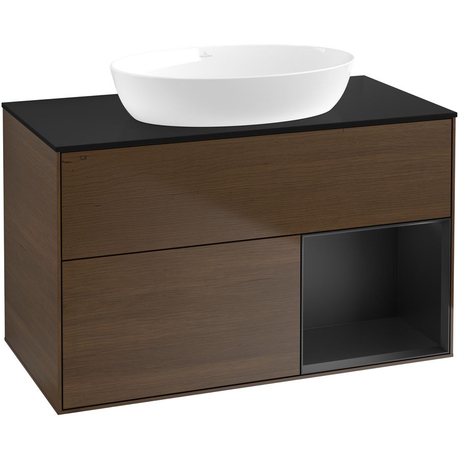 Wastafelonderkast Finion 1000x603x501mm W.Veneer FA22PDGN