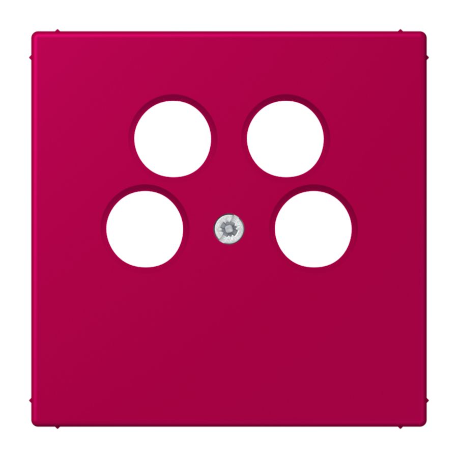 Afdekking SAT/TV 4-gats Ankaro LC32101