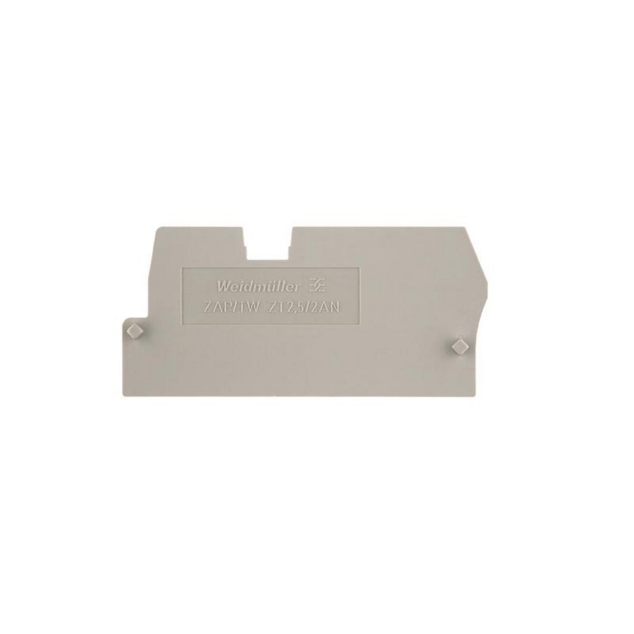 Afsluit- eindplaat (terminal) h:57.55mm b:3.25 VVE=50