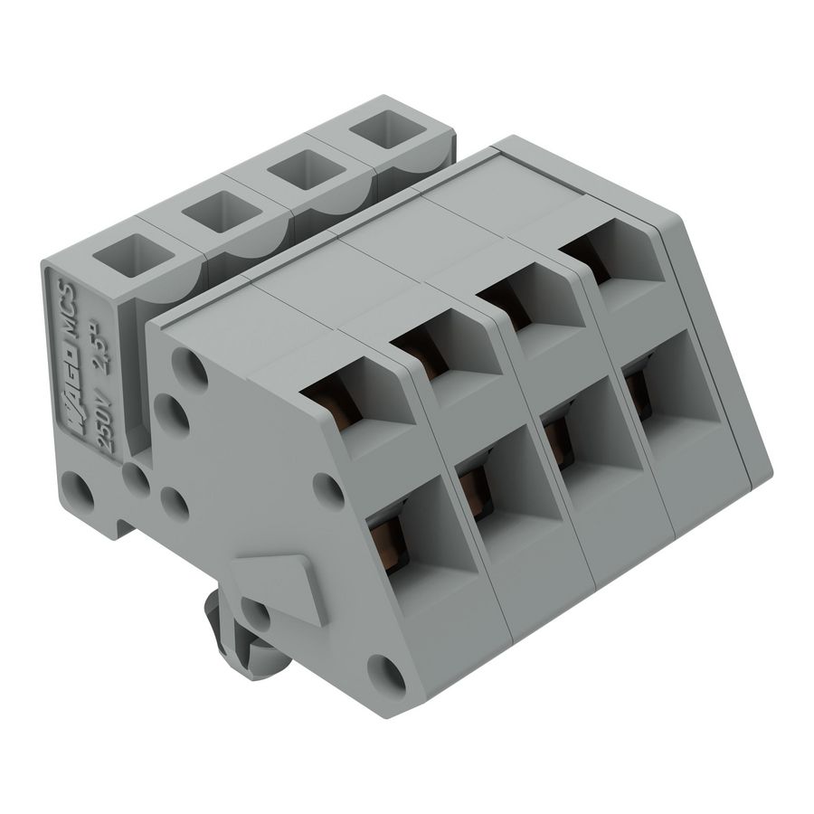 1-draads FE steker HA 2,5mm² grijs 731-504/008-000 VVE=50
