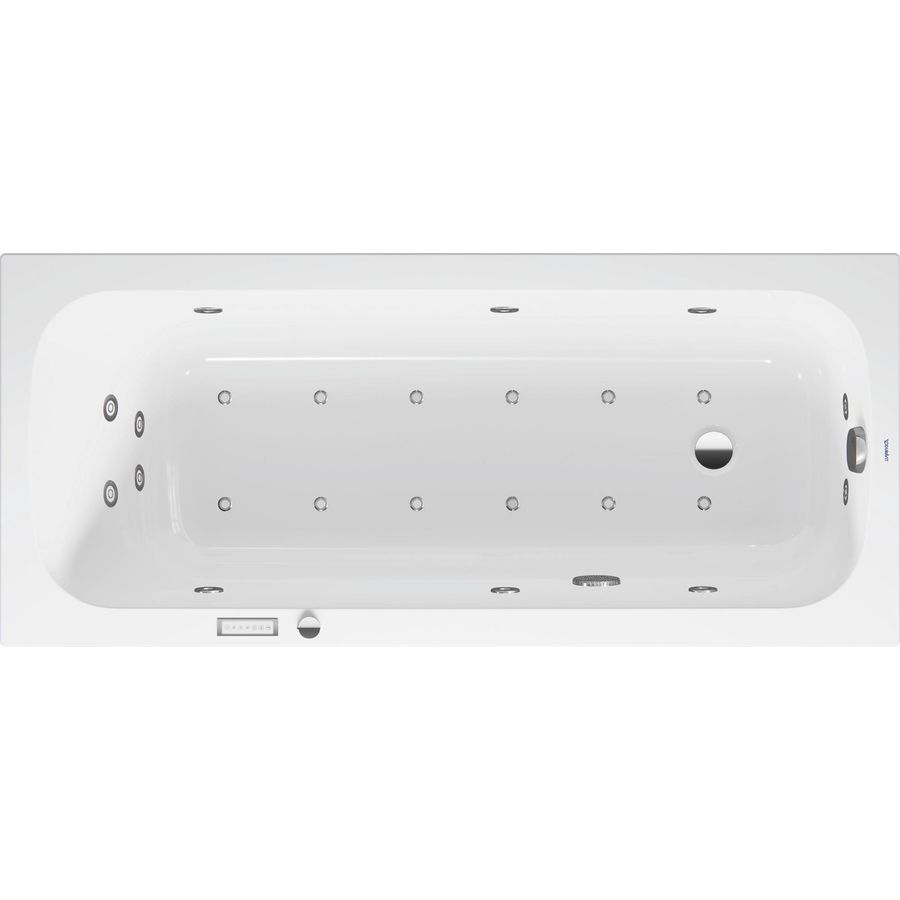 Qatego Whirlbad Wit 1600x700x480mm 760610000CE1000