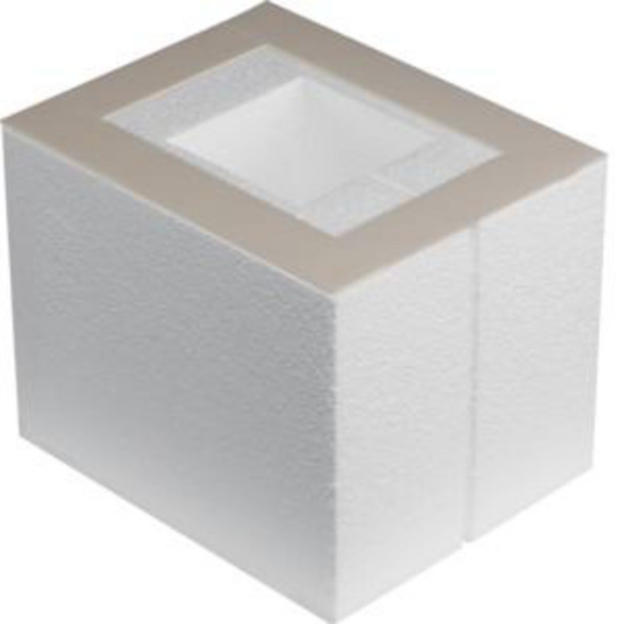 Sparingsmal tempex voor VE09 200x253mm hoogte 200mm