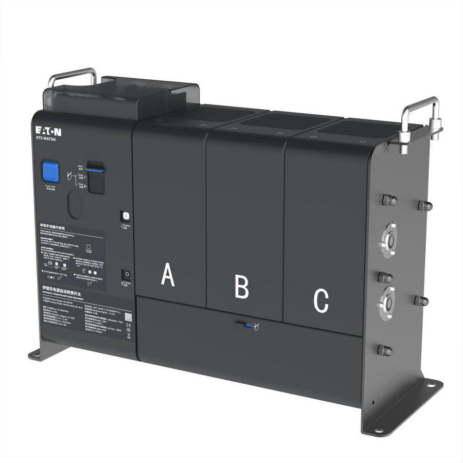 Automatische omschrijvingchakelaar 630 A 3-polig type H 3 posities