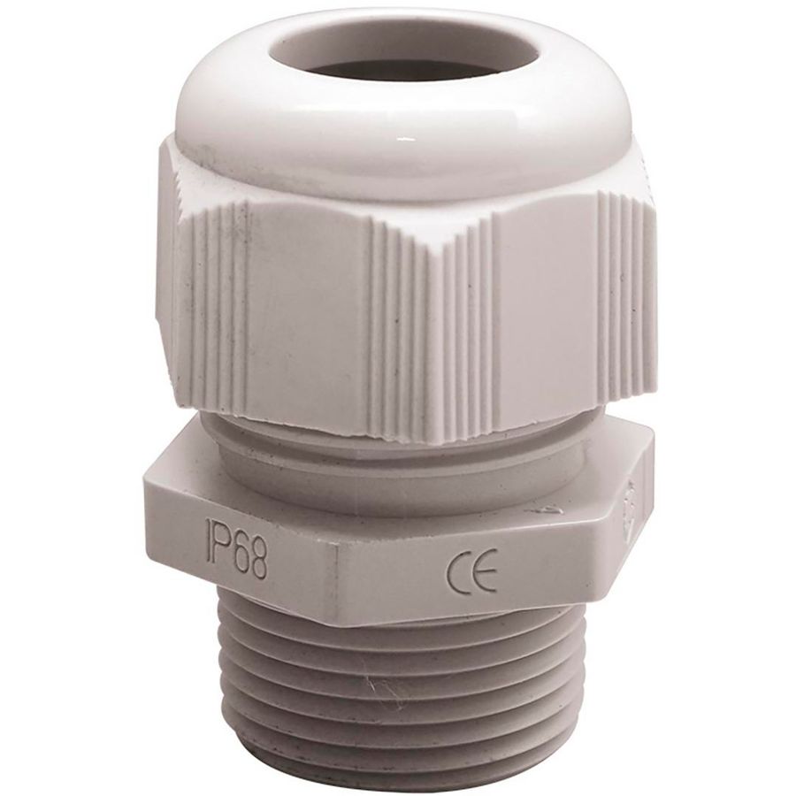 Wartel+lamellen poly 6 M12 Reductor grijs RAL7035 VVE=20