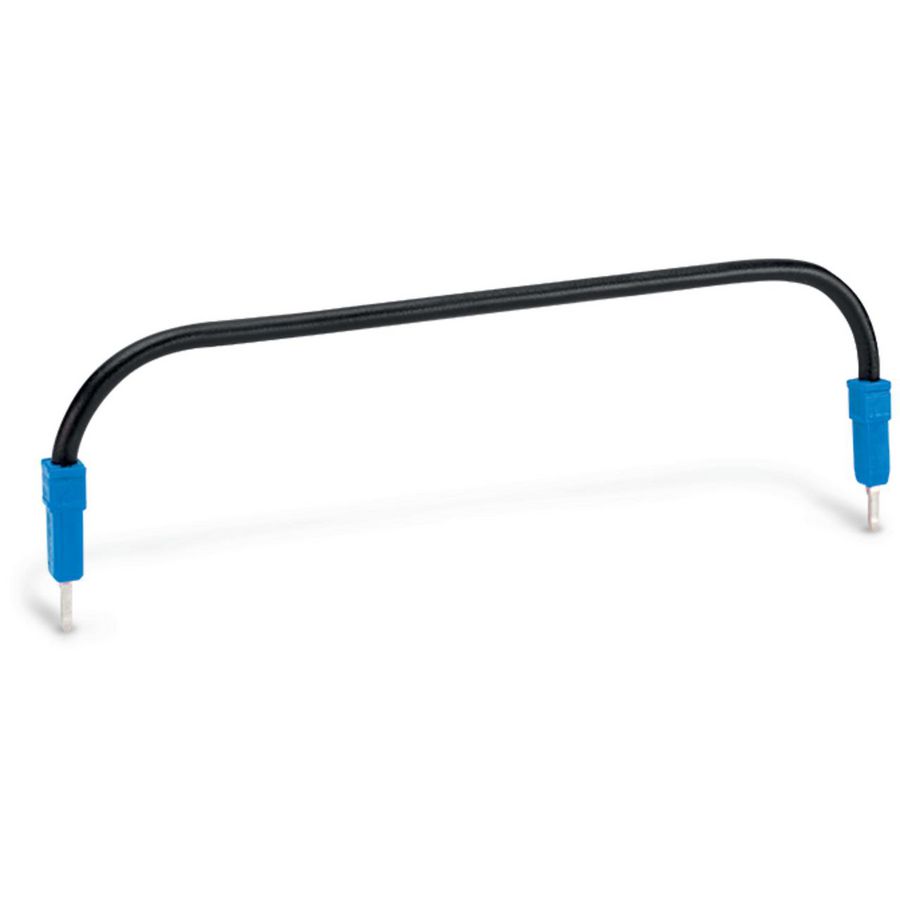 Insteekbare draadbrug geisoleerd 110 mm lang zwart VVE=10