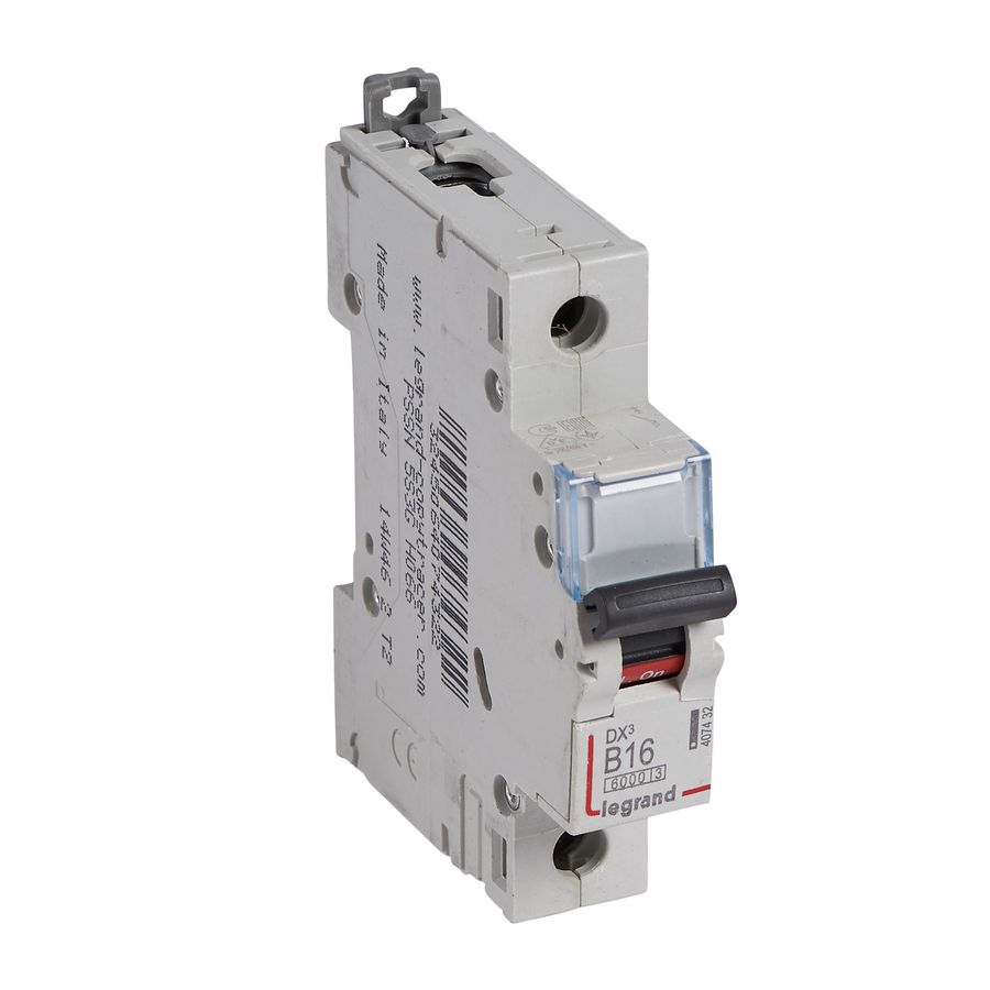 Installatieautomaat DX³ 6000A/10kA 1-polig B-karakteristiek 16A