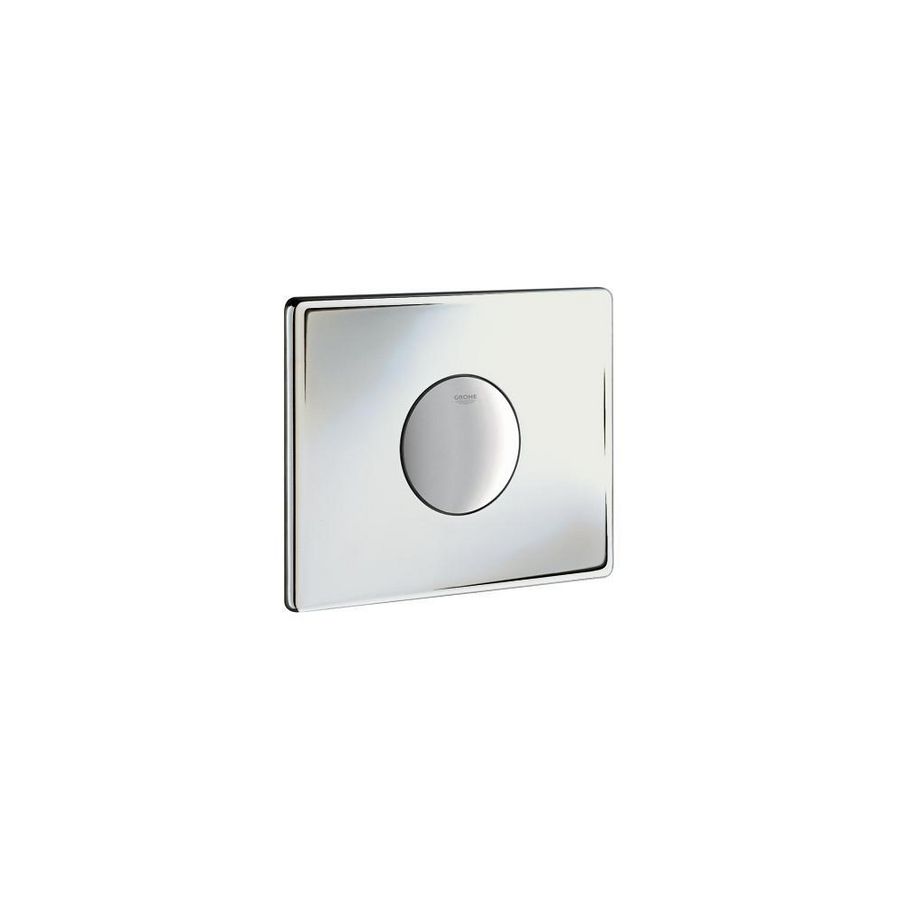 Skate bedieningspaneel closet chroom b156xh197mm enkele spoeling