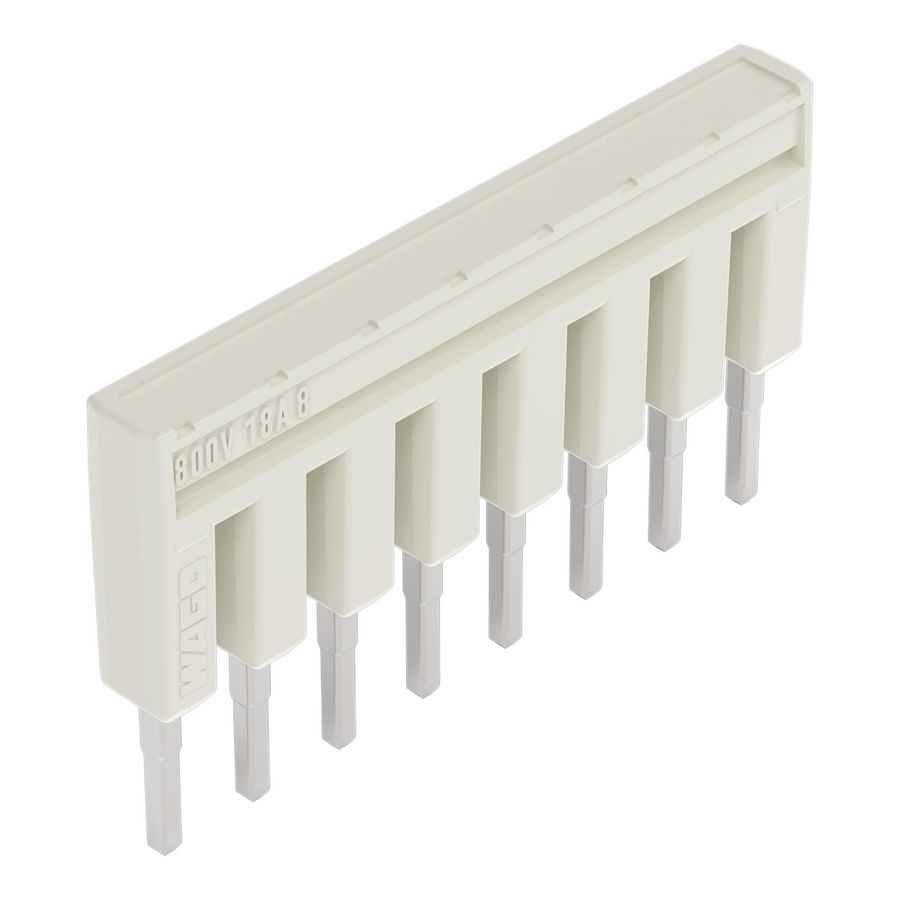 Brug 8-voudig geisoleerd lichtgrijs 2001-408 VVE=25