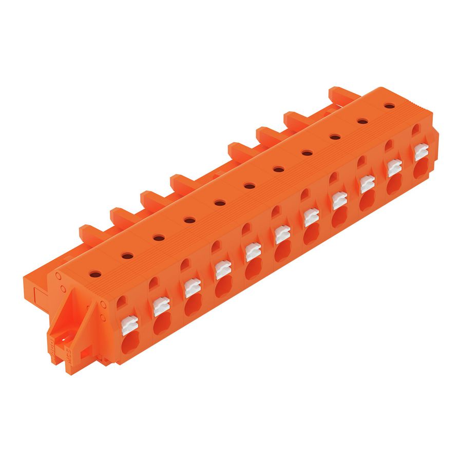 1-draads FE steker Druk oranje 2231-711/031-000 VVE=10