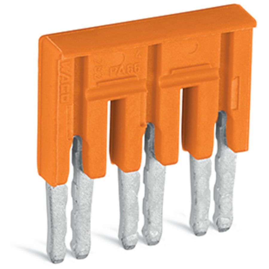 Brug 3-voudig geisoleerd oranje 282-433 VVE=10