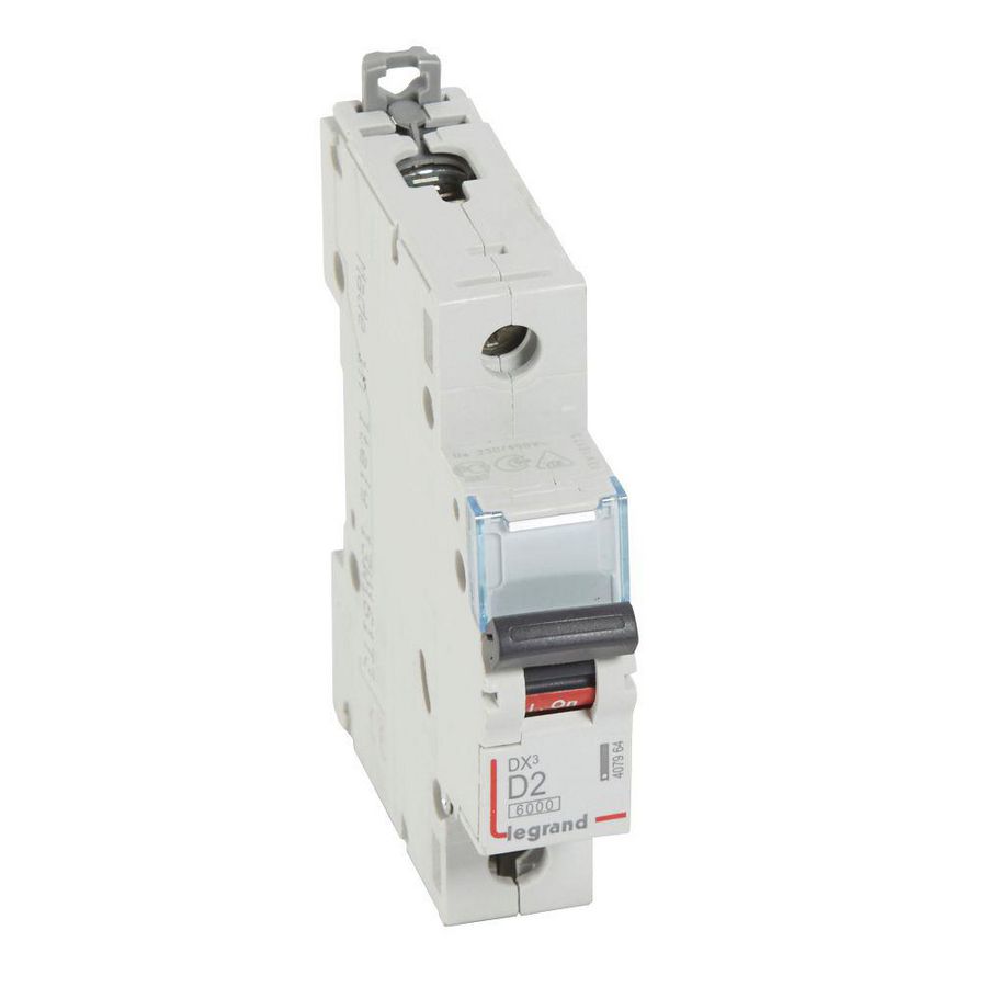 Installatieautomaat DX³ 6000A/10kA 1-polig D-karakteristiek 2A