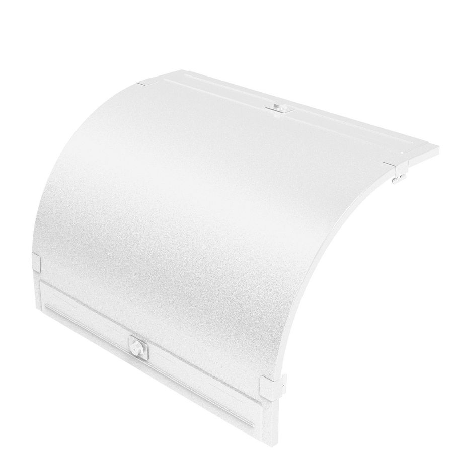 Deksel vervalstuk B600 RAL9010 H60 P31+