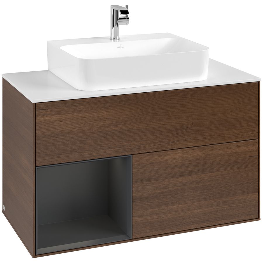 Wastafelonderkast Finion 1000x603x501mm W.Veneer G111HJGN