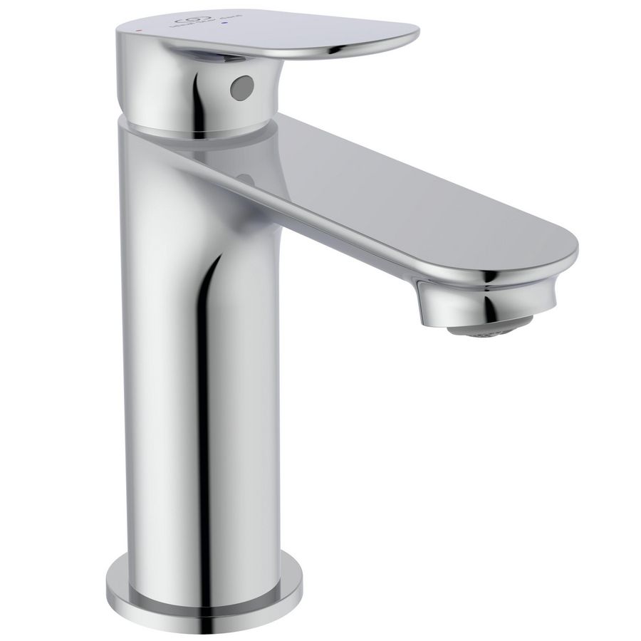 Wastafelmengkraan CERALIFE O 110mm sprong chroom incl. waste-inrichting