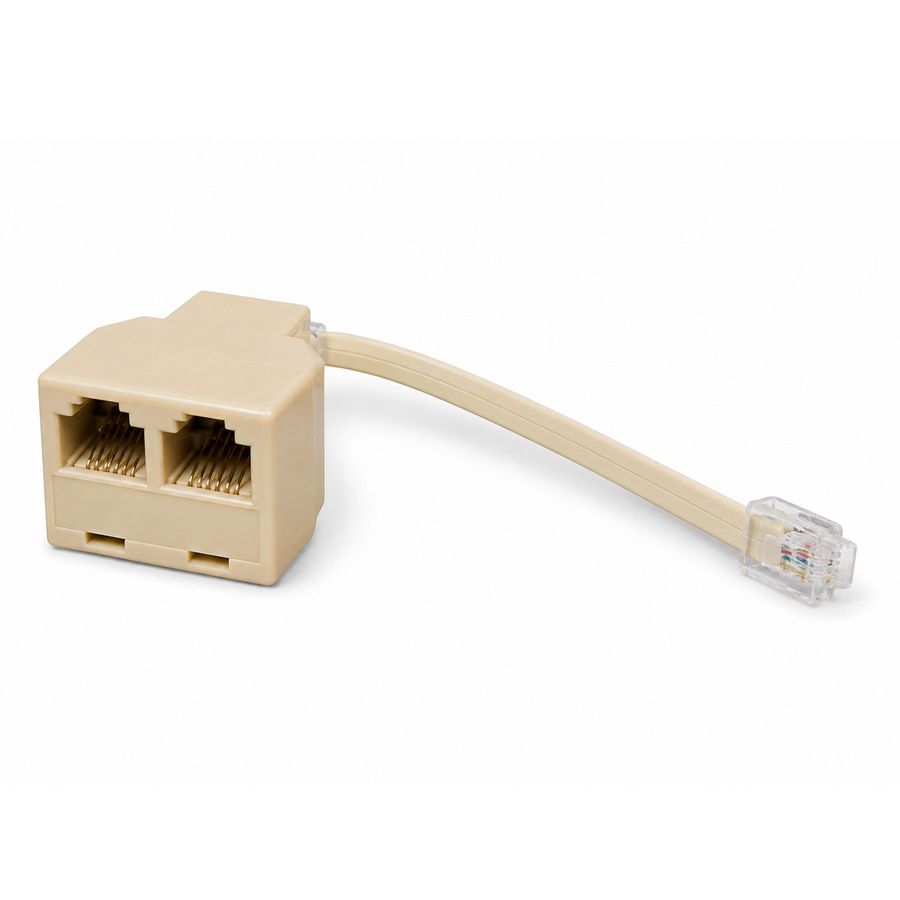 Verdeelstekker voor 2 sensoren op een RJ-12-ingang