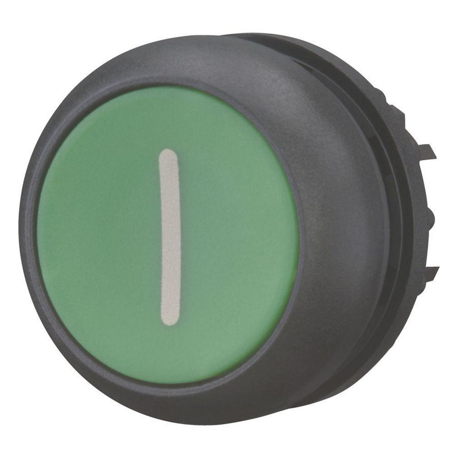 Drukknop vlak groen I terugverend M22S-D-G-X1 VVE=10