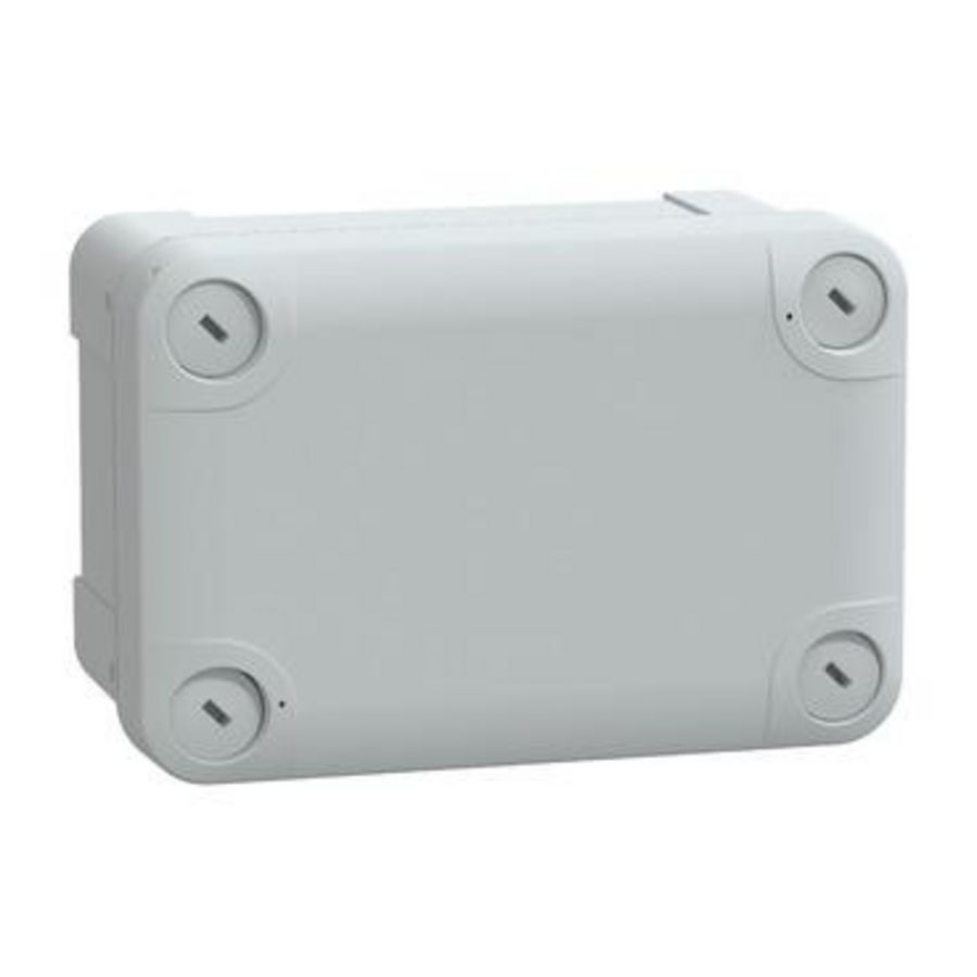 PC kast Int 125x80x65 Ext 138x93x72mm IP66/IK08 H20 VVE=2