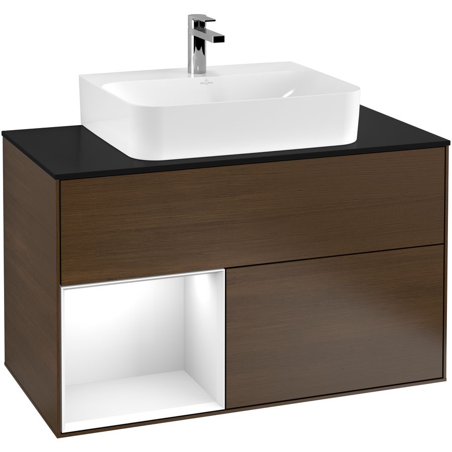 Wastafelonderkast Finion 1000x603x501mm W.Veneer G112GFGN