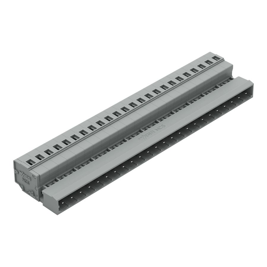 1-draads male steker 2,5mm² grijs 231-624 VVE=10