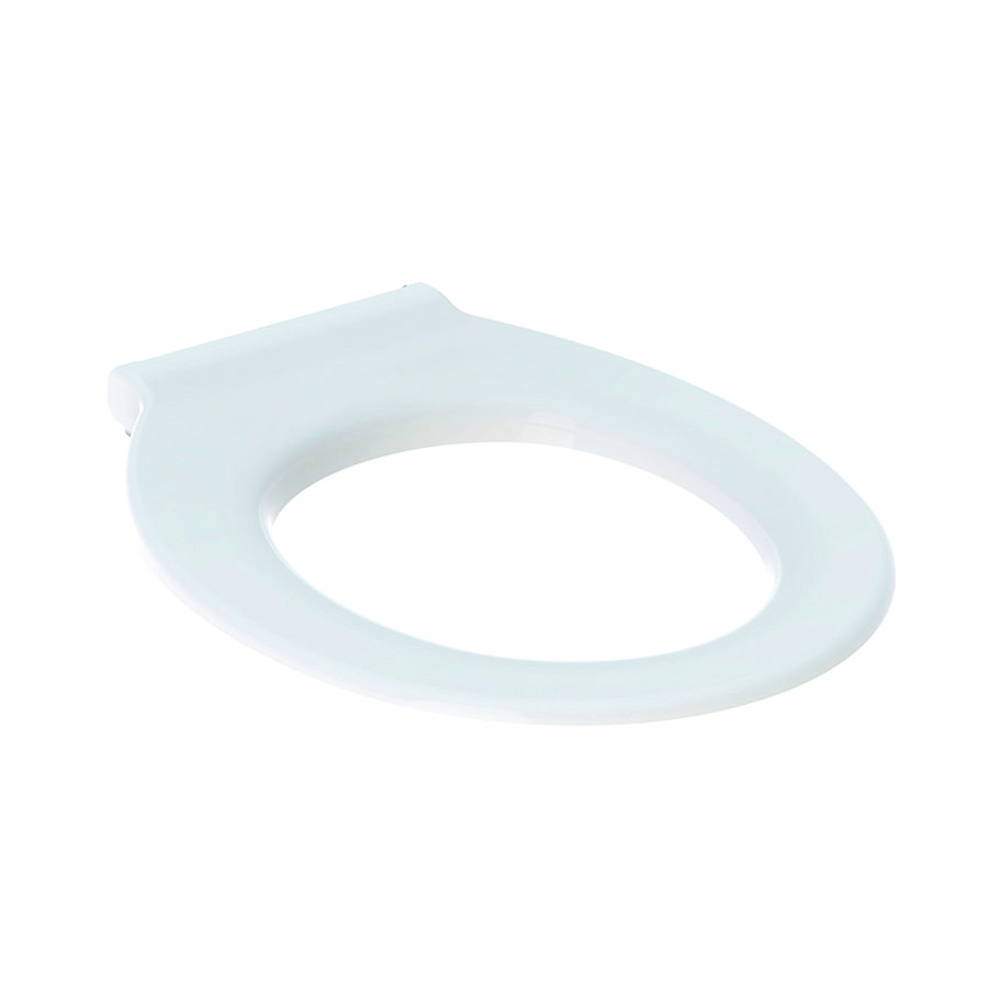 PROMO Closetzitting 300 Comfort (MIVA) zonder deksel wit antibacterieel bevestiging van onderen (501.387.00.1)
