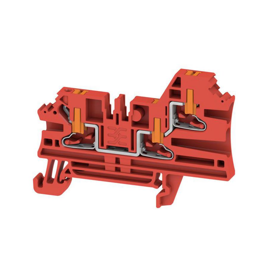 Doorvoerklem rood 2.5mm² 24A 800V 2847360000 VVE=50