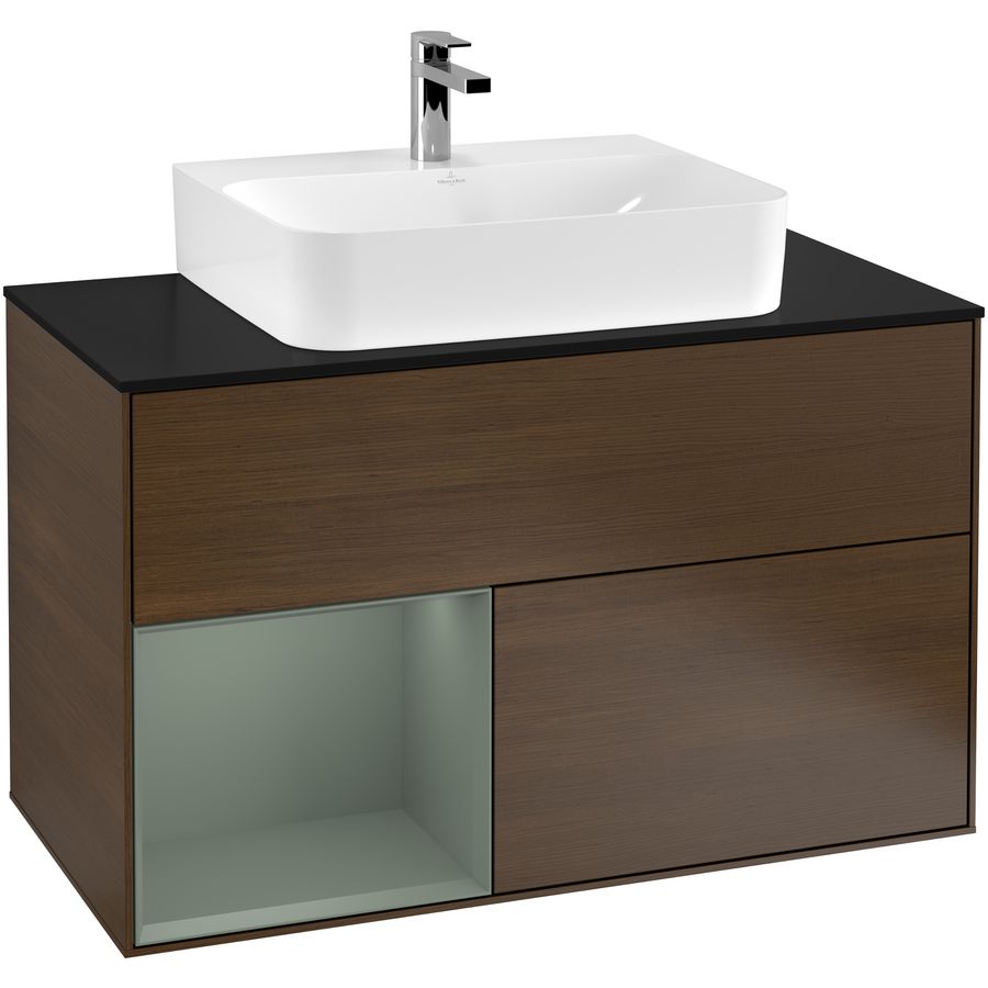 Wastafelonderkast Finion 1000x603x501mm W.Veneer G112GMGN