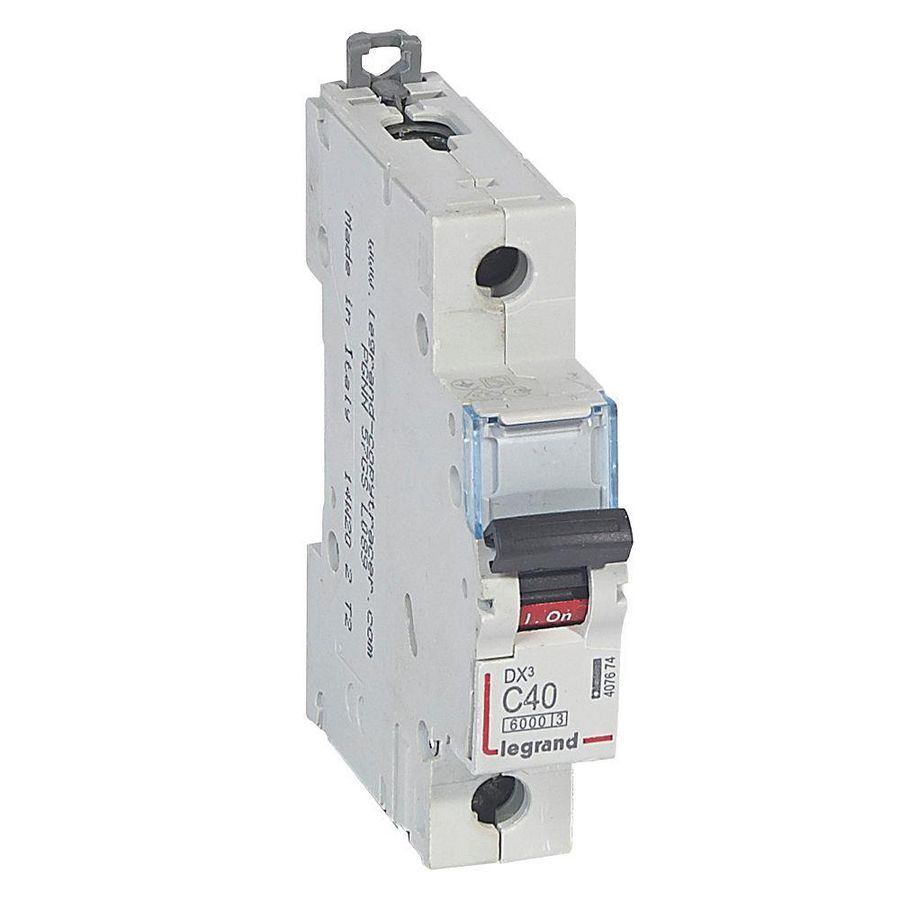 Installatieautomaat DX³ 6000A/10kA 1-polig C-karakteristiek 40A