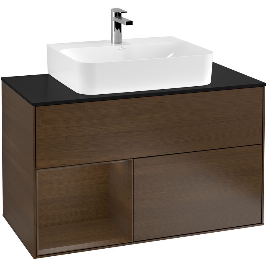 Wastafelonderkast Finion 1000x603x501mm W.Veneer G112GNGN