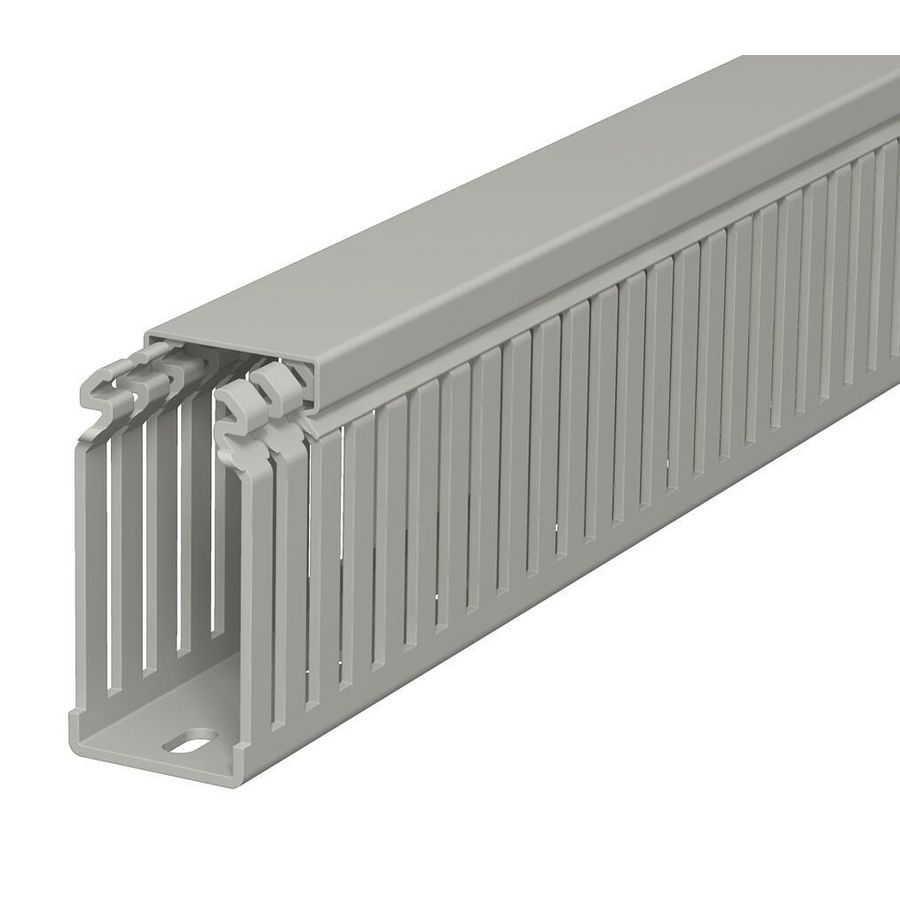 Bedradingskoker 75x375x2000 steengrijs VVE=32