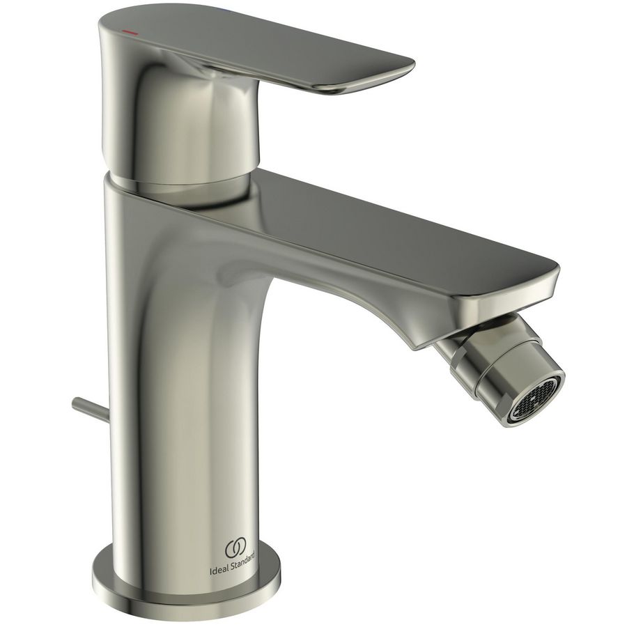 Connect Air bidetmengkraan met waste silver storm (rvs look)