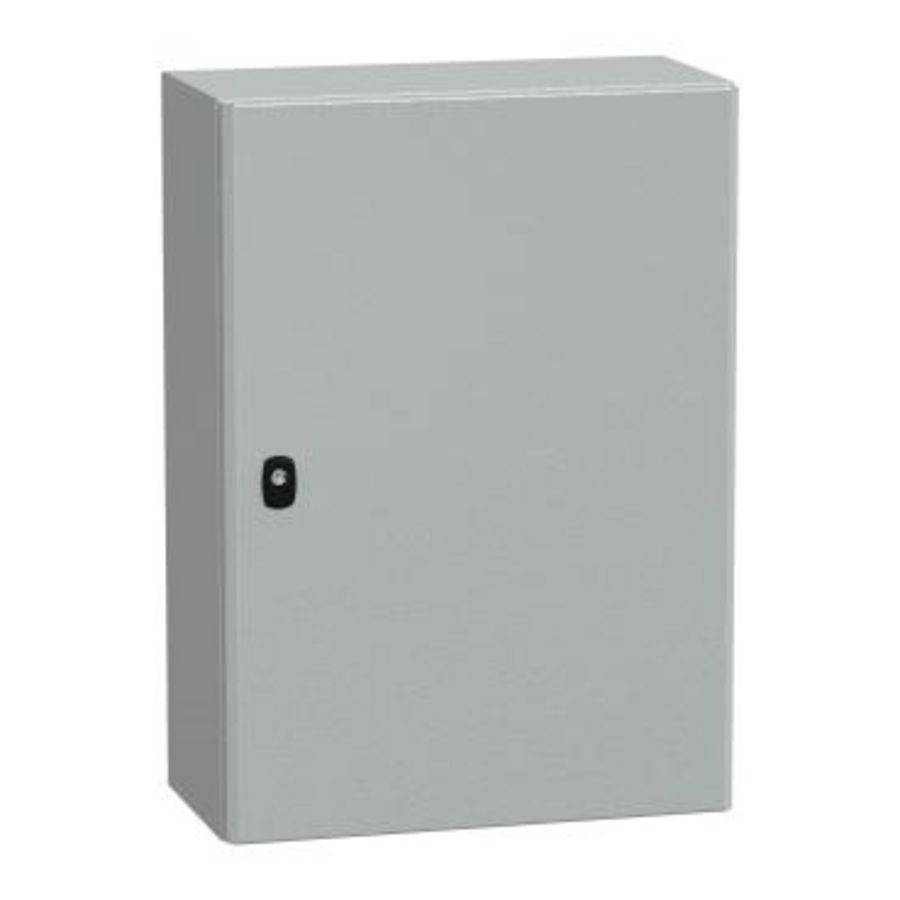 Kast Volle deur Montageplaat 700x500x250mm IP66 Spacial S3D