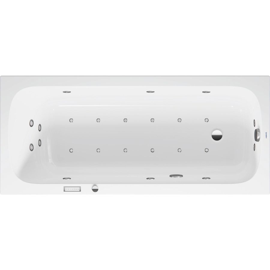 Qatego Whirlbad Wit 1700x750x480mm 760612000CE1000