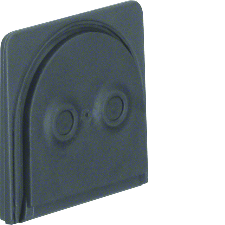 Invoerstuk voor 2 kabels W.1 grijs