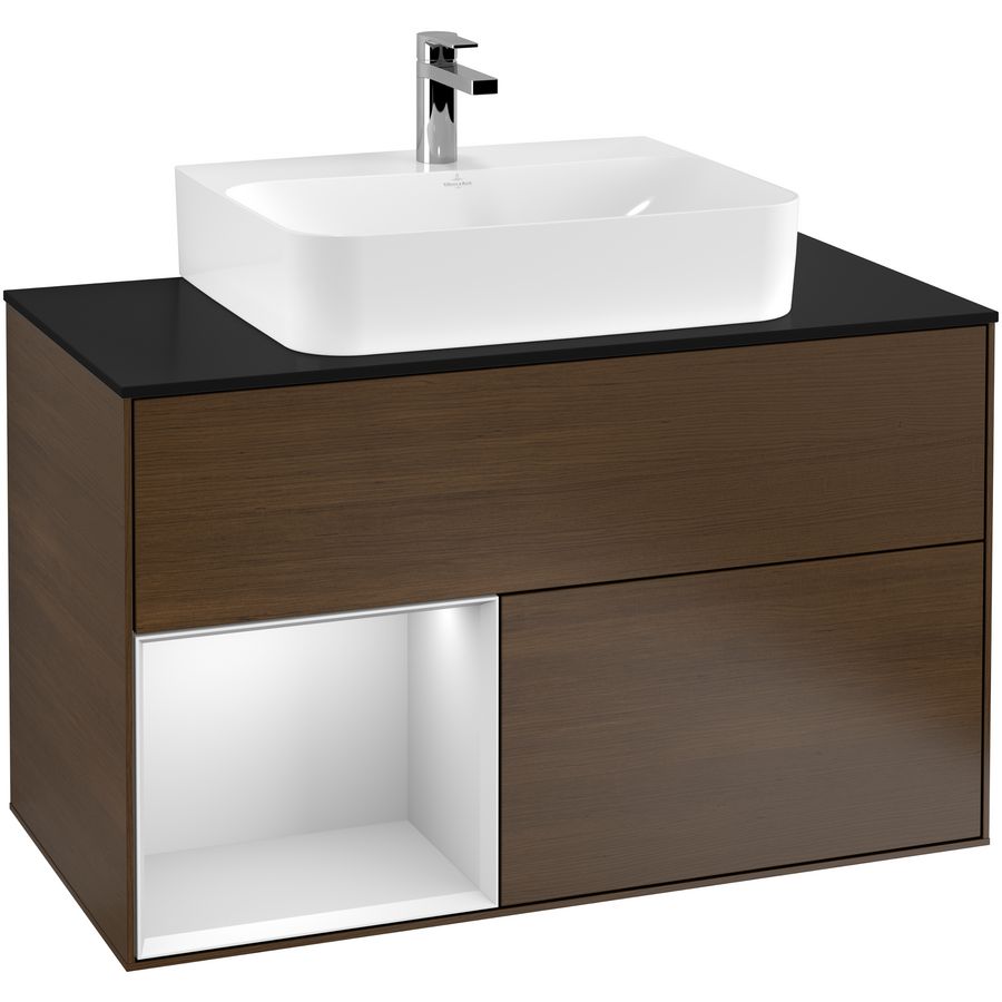 Wastafelonderkast Finion 1000x603x501mm W.Veneer G112MTGN